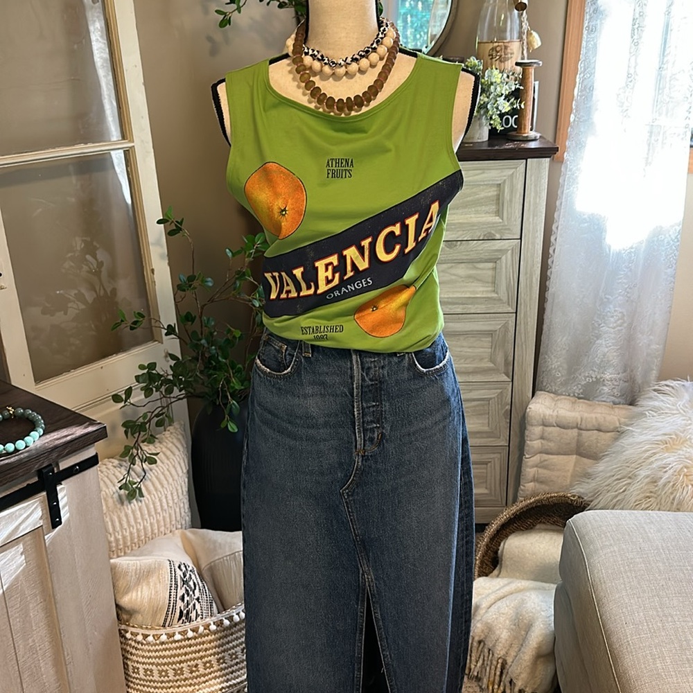 NWT | Favorite Daughter ‘The Sadie’ Maxi Denim Skirt - Picture 10 of 14